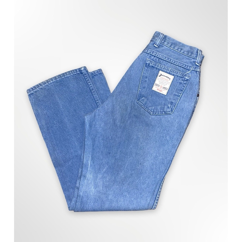 Vintage 80s Jeanies Blues Wrangler Jeans Women's Size 14 28x28 USA Made Scovill